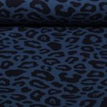 Ekologisk Jacquard Jersey - Western Fairy Tales Safari Doubleface Blå