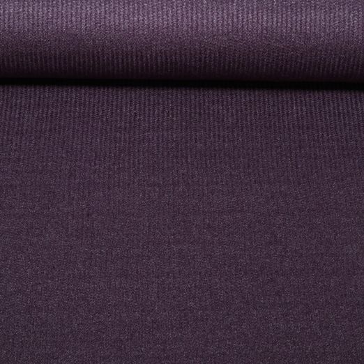 Jersey viscose tricoté Anastasia - Mélange violet