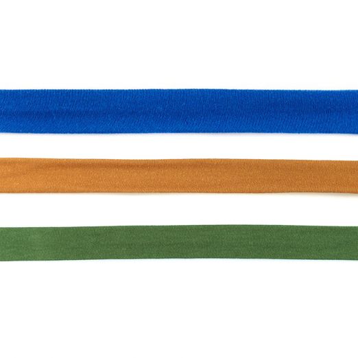 Bande de biais jersey 20mm - Uni - au mètre Bande de biais jersey 20mm - Uni - au mètre