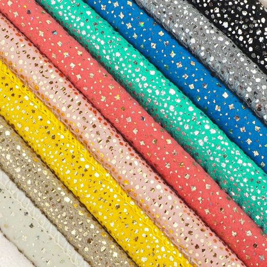 Cordons 7mm - Velours pailleté - au mètre Cordons 7mm - Velours pailleté - au mètre