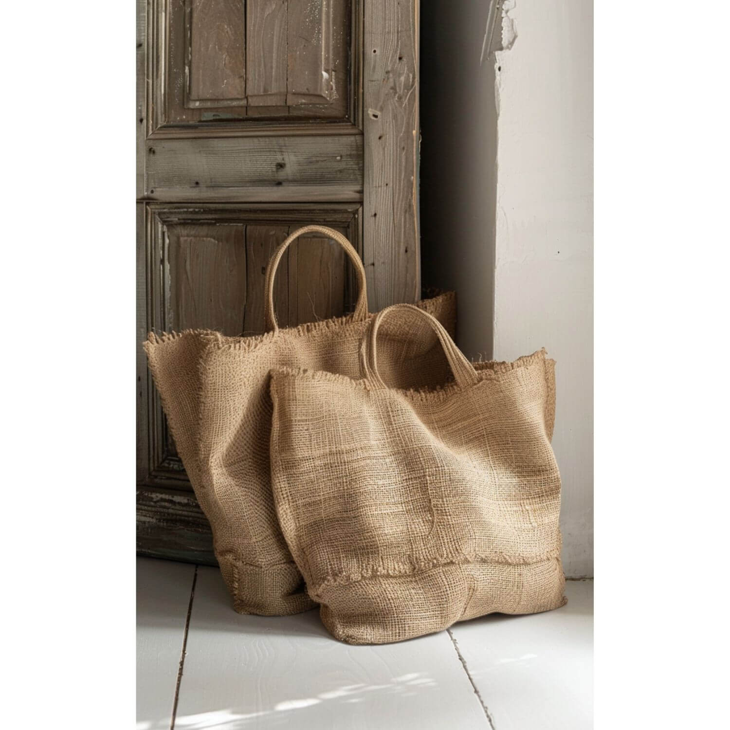 Jute Toile pour sacs - Marron naturel-1 Jute Toile pour sacs - Marron naturel-1
