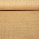 Jute Toile pour sacs - Marron naturel Doré