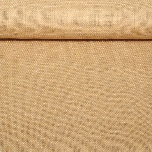 Jute Toile pour sacs - Marron naturel Argenté