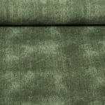 Sweat d'été - French Terry épais Aspect jeans Vert militaire