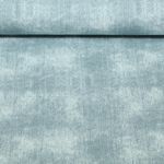 Sweat d'été - French Terry épais Aspect jeans Vert de gris