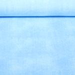 Sweat d'été - French Terry épais Aspect jeans Bleu clair
