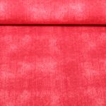 Sweat d'été - French Terry épais Aspect jeans Rouge