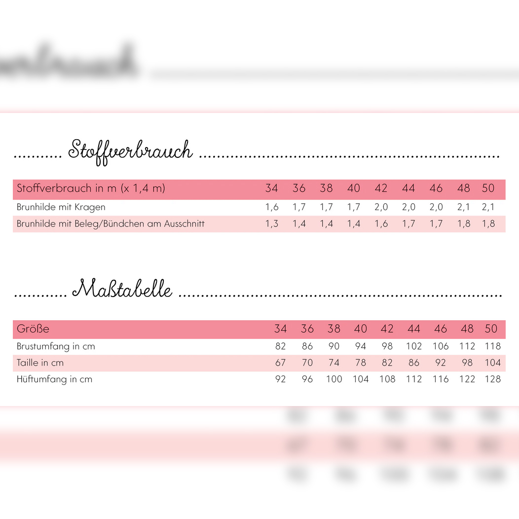 Pullover - Brunhilde - Schnittmuster eBook-1 Pullover - Brunhilde - Schnittmuster eBook-1