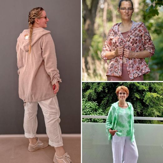Jacke/Cardigan - Løkken - Schnittmuster eBook
