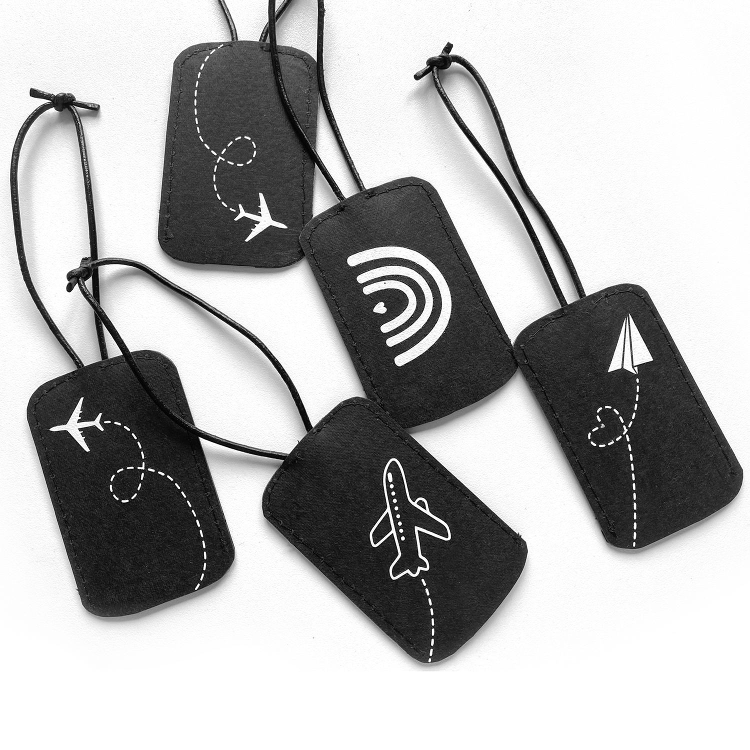Plotterdatei - Bag Tags Gepäckanhänger - Schnittmuster eBook-2