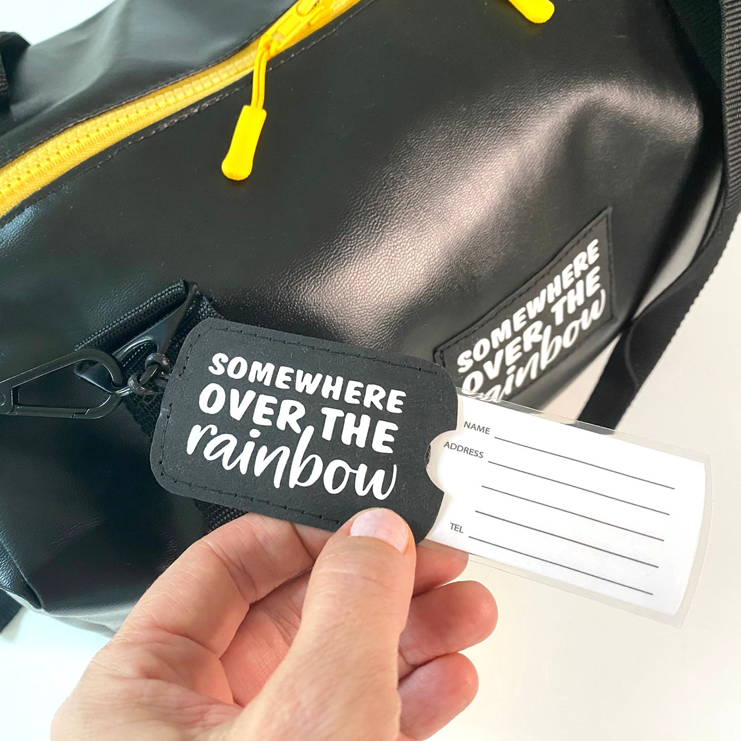 Plotterdatei - Bag Tags Gepäckanhänger - Schnittmuster eBook-5