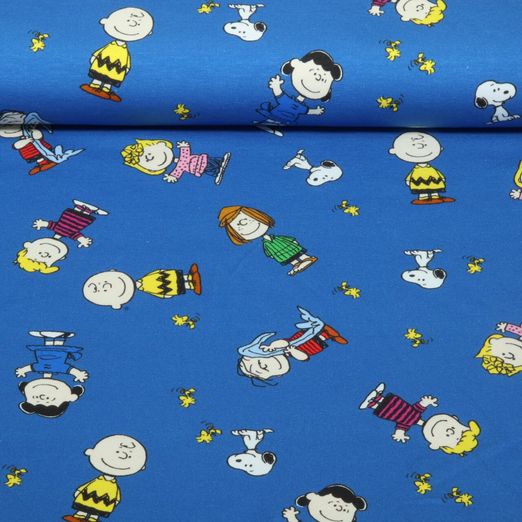 Jersey Impression digitale - Snoopy Peanuts Bleu