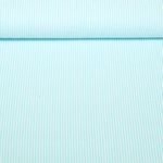 Seersucker - Rayures Aqua