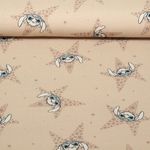 Jersey Impression digitale - Lilo & Stitch Etoiles Marron