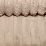 Fausse fourrure lourde - Rayures Beige