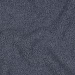 Teddyfleece - Boucle Doubleface Uni Jeansblau