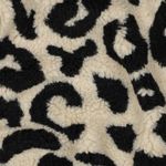 Teddy fleece - Leo Beige Svart Teddy fleece - Leo Beige Svart