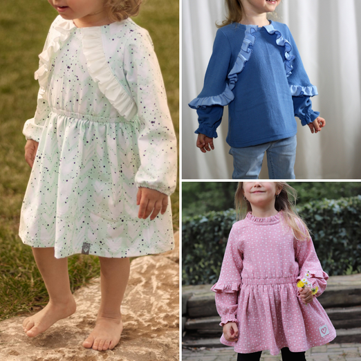 Bluse, Tunika & Kleid - Pusteblume - Schnittmuster eBook Bluse, Tunika & Kleid - Pusteblume - Schnittmuster eBook