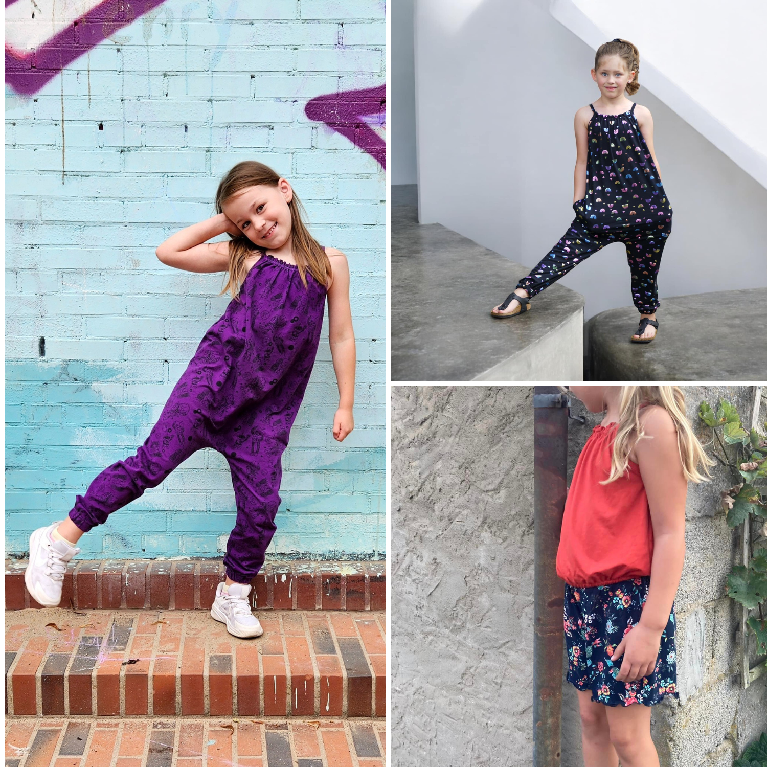 Jumpsuit / Romper - Sonnenkuss - Schnittmuster eBook-0 Jumpsuit / Romper - Sonnenkuss - Schnittmuster eBook-0
