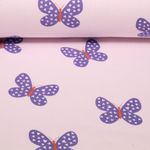 Jogging - Papillons Rose Gratté