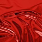 Tissu déguisement - Jersey foil Lamé Uni Rouge