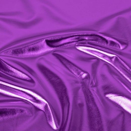 Tissu déguisement - Jersey foil Lamé Uni Violet