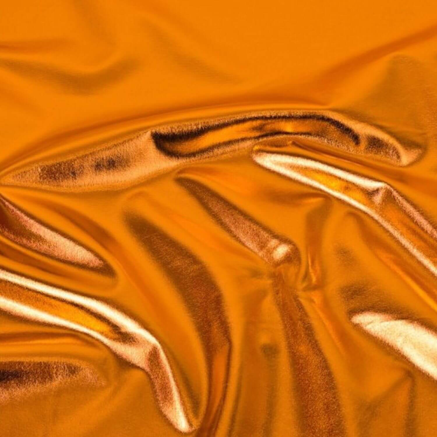 Tissu déguisement - Jersey foil Lamé Uni Orange-0 Tissu déguisement - Jersey foil Lamé Uni Orange-0