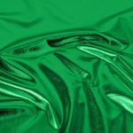 Tissu déguisement - Jersey foil Lamé Uni Vert