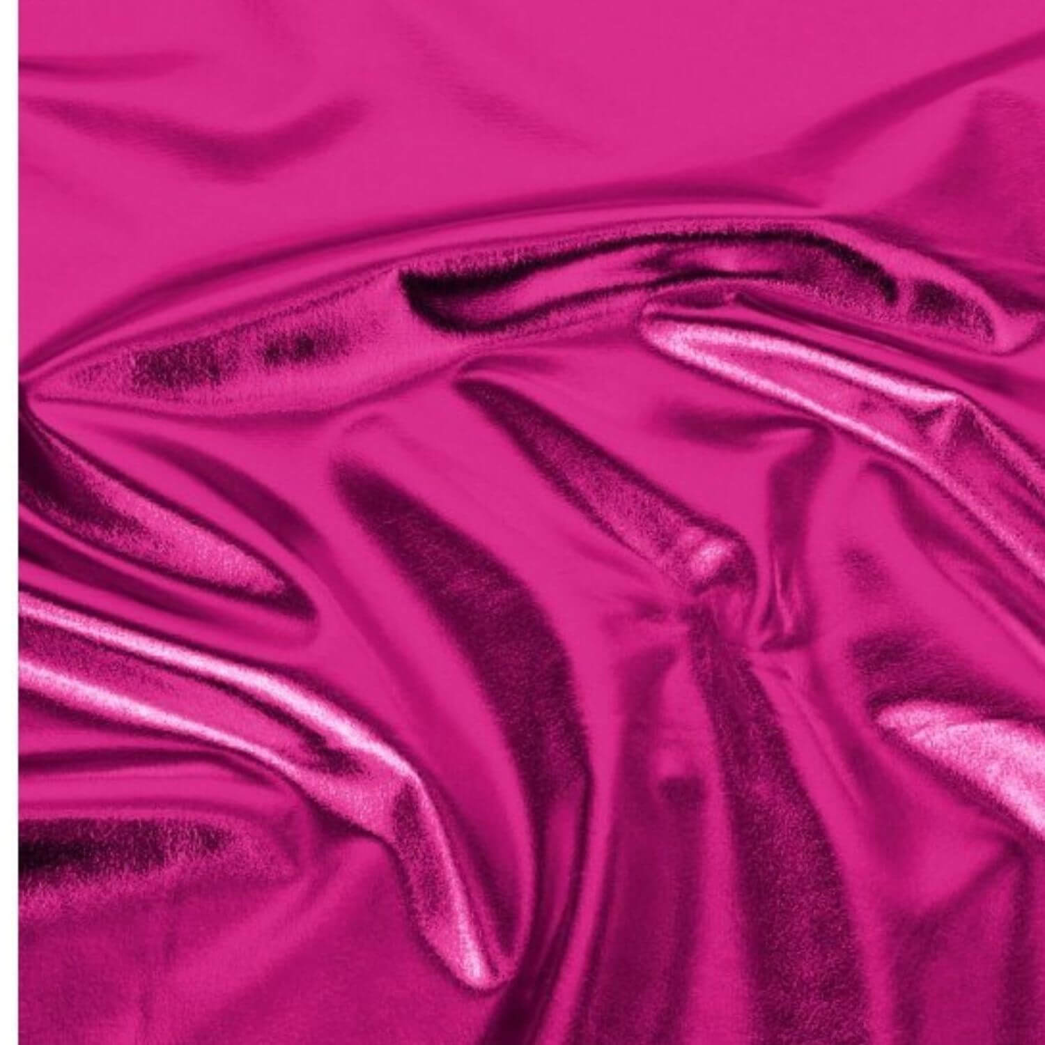 Tissu déguisement - Jersey foil Lamé Uni Rose vif-0 Tissu déguisement - Jersey foil Lamé Uni Rose vif-0
