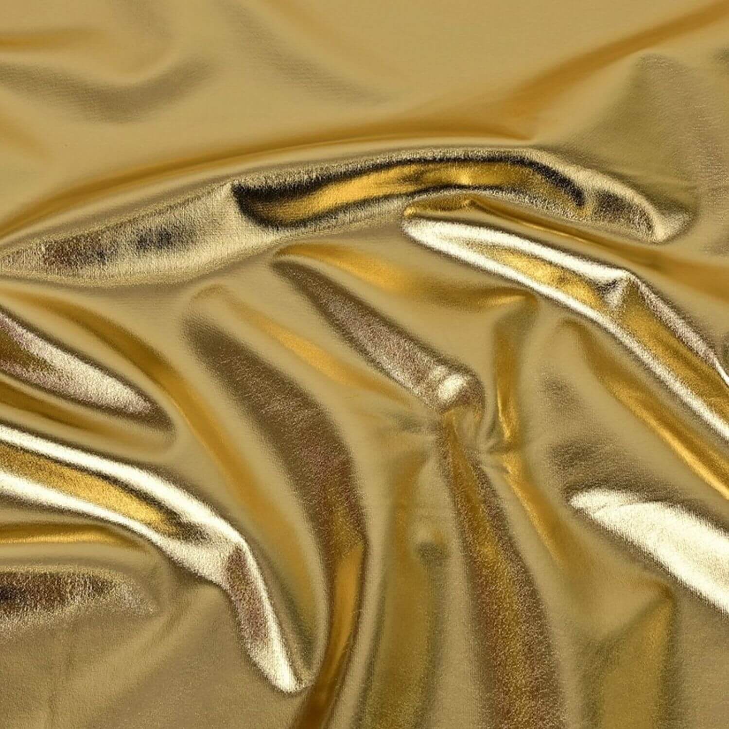 Tissu déguisement - Jersey foil Lamé Uni Doré-0 Tissu déguisement - Jersey foil Lamé Uni Doré-0