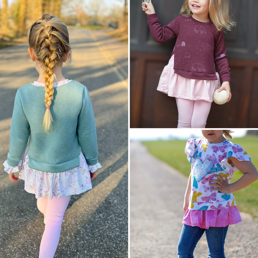 Sweater / Tunika / Kleid - Lagenmärchen - Schnittmuster eBook Sweater / Tunika / Kleid - Lagenmärchen - Schnittmuster eBook