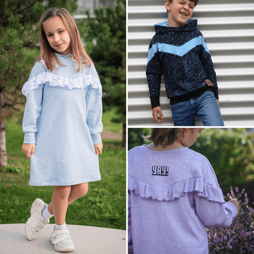 Sweater, Hoodie & Kleid - Wellenzauber - Schnittmuster eBook