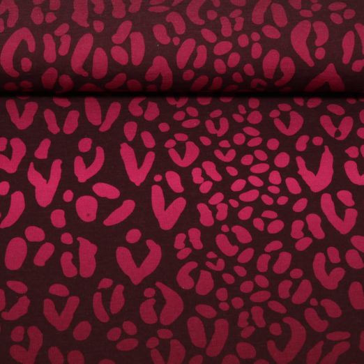 Sweat bio - Hamburger Liebe Impression digitale Wild XMAS 2025 Safari Bordeaux