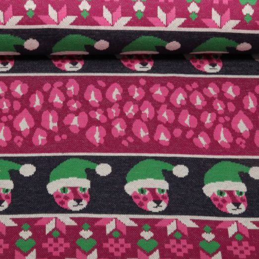 Bio Jacquard Jersey - HHL Wild XMAS 2025 - Nordic Leo Beere
