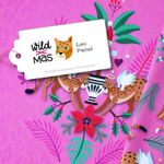 Bio Sommersweat Panel - HHL Wild XMAS 2025 Leo Pink