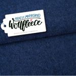 Merino Bio Wollfleece - Hamburger Liebe Dunkelblau
