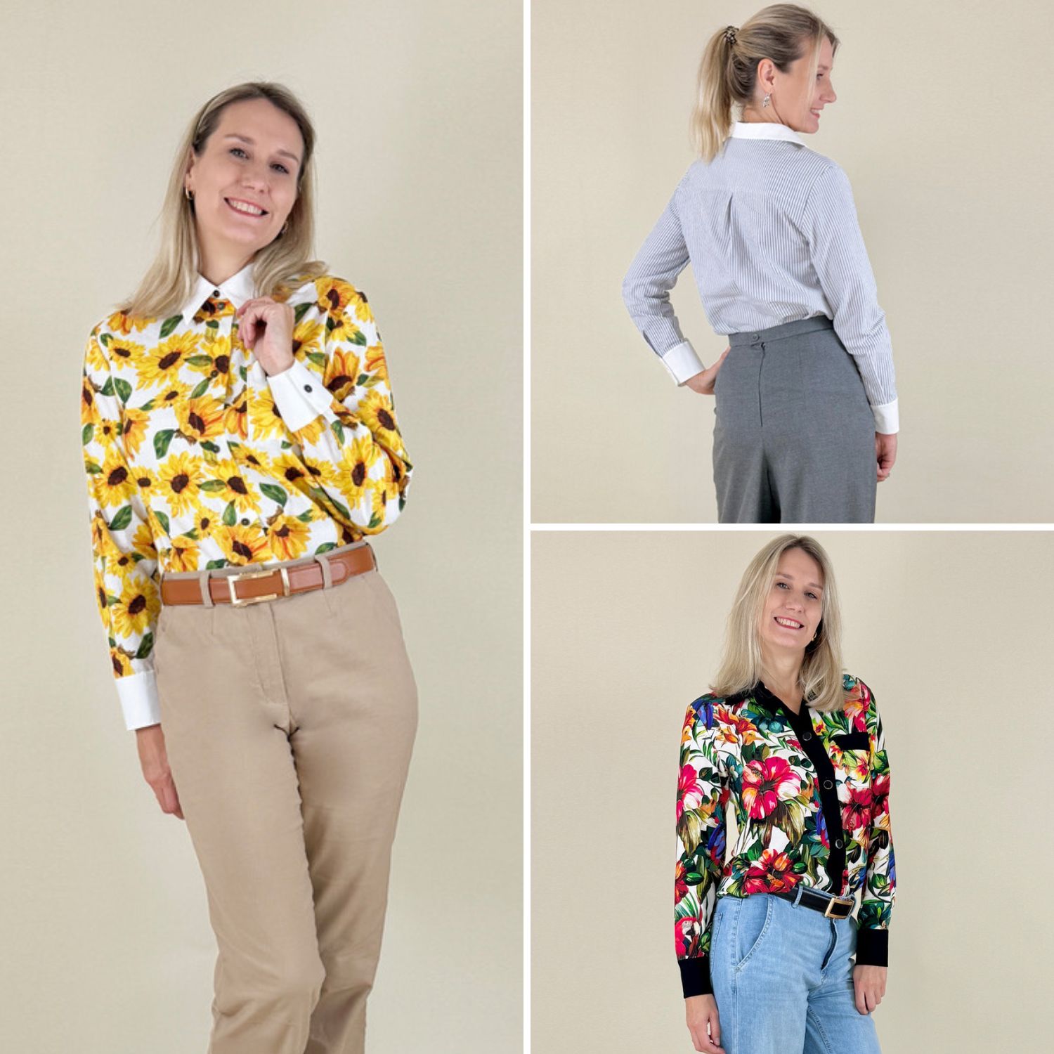 Hemdbluse - RENA - Schnittmuster eBook-0 Hemdbluse - RENA - Schnittmuster eBook-0