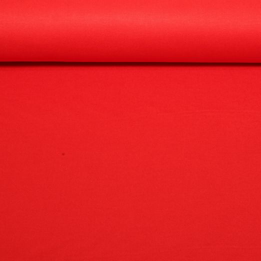 Toile légère Andi - Uni Rouge tomate