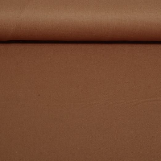 Toile légère Andi - Uni Marron nougat