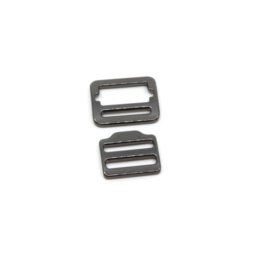 Metall Schiebeverschluss 25mm gunmetal