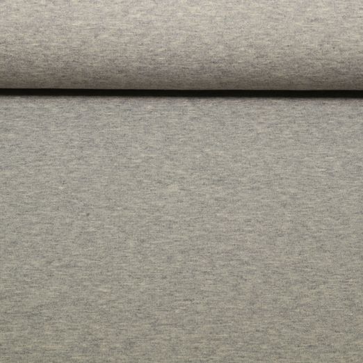Strickjersey Marie - Grau Melange