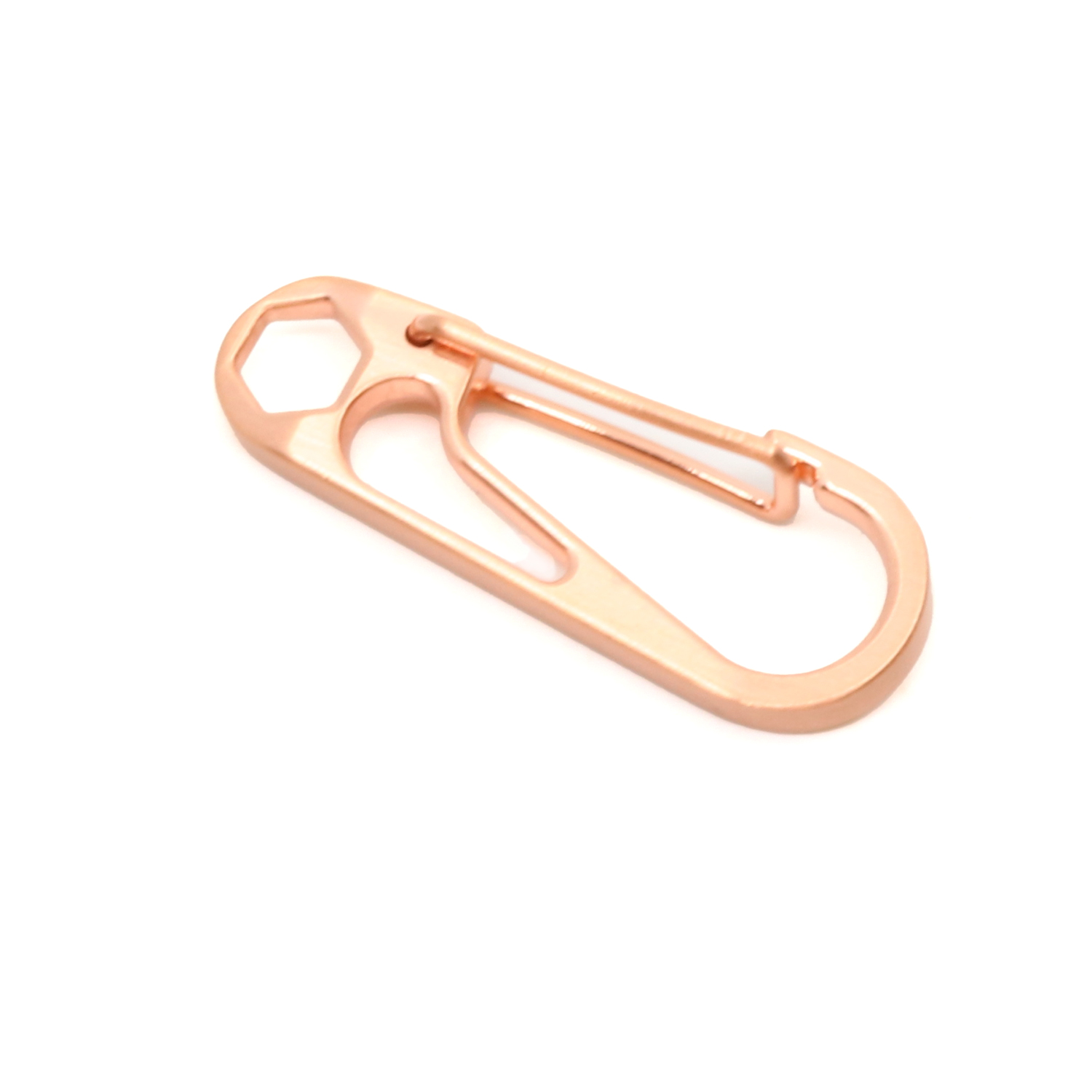 Metall Kordelkarabiner kupfer-0 Metall Kordelkarabiner kupfer-0