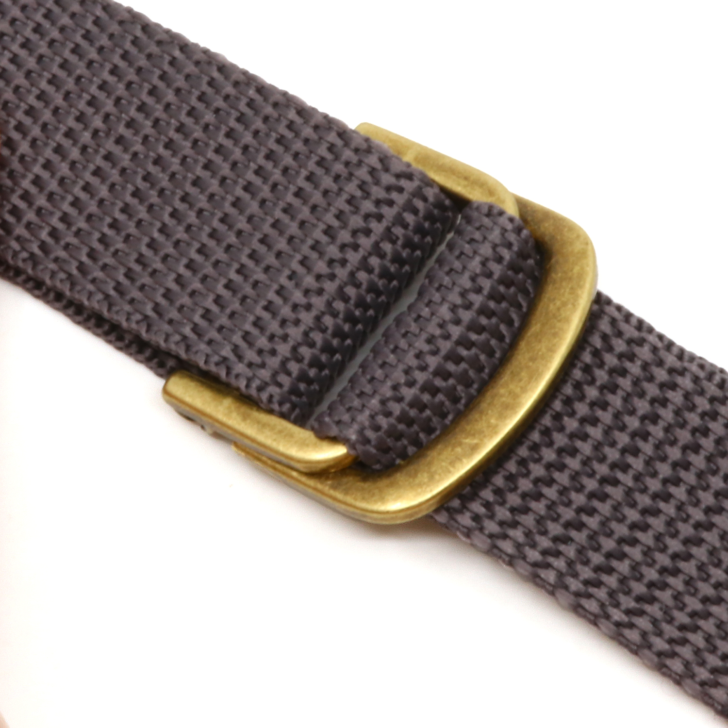 Double anneau en D pliable 25 mm - Laiton-1 Double anneau en D pliable 25 mm - Laiton-1