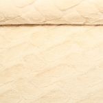 Fausse fourrure - Abstrait Uni Beige