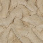 Kunstfell - Abstrakt Uni Beige Kunstfell - Abstrakt Uni Beige