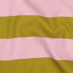 Puuvillakangas - raidallinen vaaleanpunainen vihreä Puuvillakangas - raidallinen vaaleanpunainen vihreä