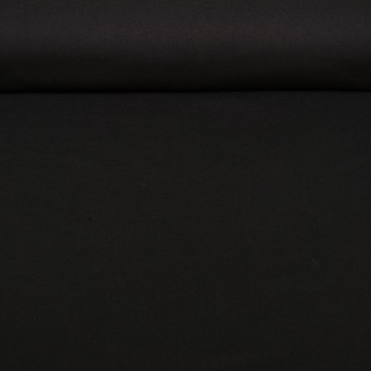 Jersey coton bio - Uni Noir