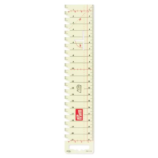 PRYM hitzebeständiges Bügelhandmaß - 4,5 x 21cm