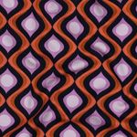 Romanit-Jersey - Grafisch Orange Lila Romanit-Jersey - Grafisch Orange Lila