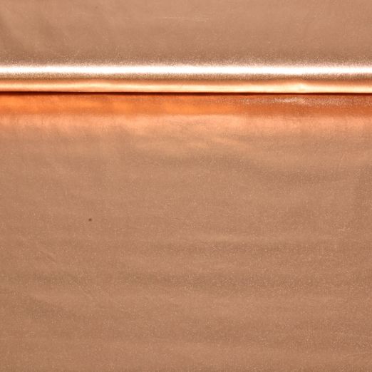 Tissu coton - Uni métallisé Bronze